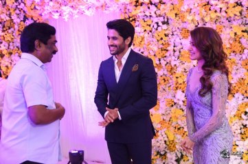 Celebs At Samantha Naga Chaitanya Wedding Reception